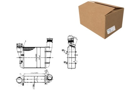 INTERCOOLER AUDIA4 S4 ABAKUS  