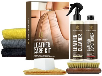 Leather Expert Care Kit Zestaw do Czyszczenia Skór