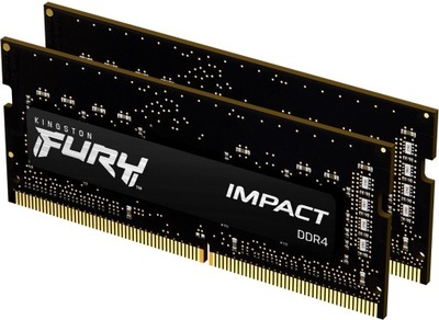 Kingston Fury Impact 64GB [2x32GB 3200MHz DDR4 CL20 SODIMM]