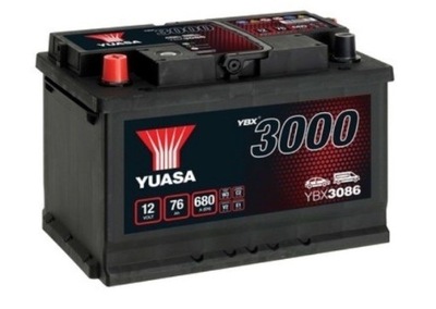 АККУМУЛЯТОР 12V 76AH 680A L+ YUASA YBX3086