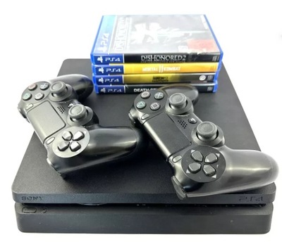 KONSOLA PS4 SLIM 1TB 2XPAD GRY