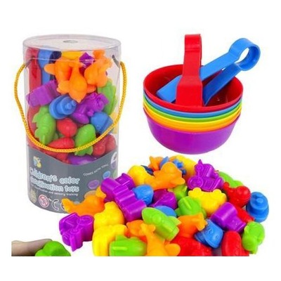 ZESTAW XXL DO NAUKI LICZENIA KOLORÓW