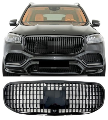 Решётка радиатора mercedes gls x167 maybach style amg решётка радиатора фото №1