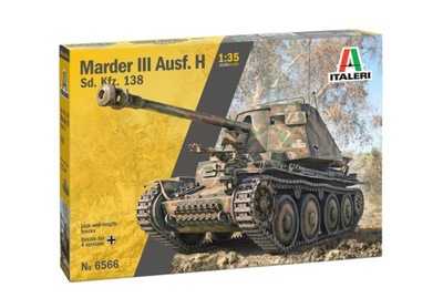 Italeri 6566 1/35 Sd.Kf.138 Marder III Ausf.H