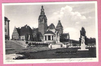 Niemcy Stettin Szczecin Hakenterrasse Wały Chrobre