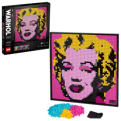 LEGO ART Andy Warhol's Marilyn Monroe 31197