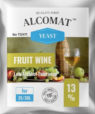 Drożdże do win owocowych Alcomat Fruit LAT Hit!