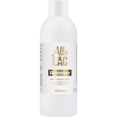Remover Płyn do Usuwania Hybryd Akrylu Tipsów Aceton ALLELAC 500ml