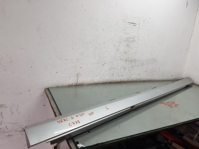 Молдинг накладка порог левая c775 mercedes w221 фото №1