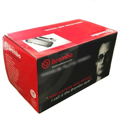 КОЛОДКИ ТОРМОЗНЫЕ ПЕРЕД BREMBO P06068 [DIRECTIONAL BRAKE PADS] КОМПЛЕКТ NA OŚ