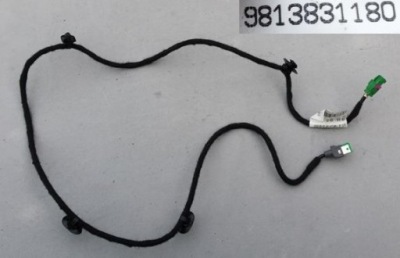 Жгут usb nac peugeot 3008 ii 9813831180 фото №1