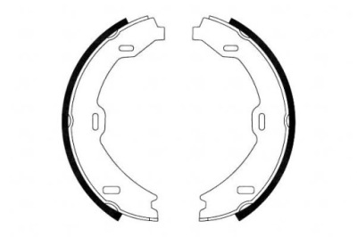 Nk тормозные колодки тормозные mercedes w220 98- nk фото №1