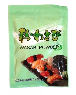 Chrzan wasabi proszek puder 100g