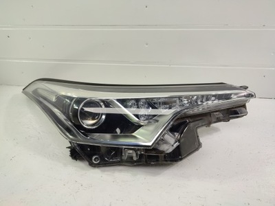 Toyota chr ch-r лампа передняя правая с led фото №1