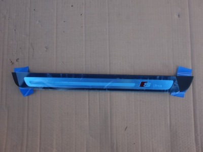 Молдинг порог audi a5 8t8 s-line 8t8853373 l.p. фото №1