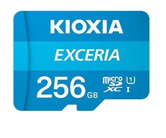 Kioxia Pamięć microSD 256GB M203 Uhsi U1 adapter