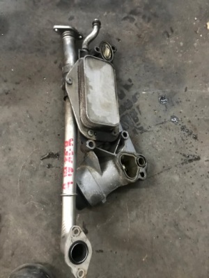 Opel insignia 1.8 кронштейн фильтра масла 12992593 фото №1