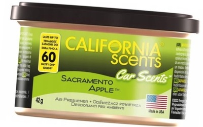 CALIFORNIA CAR SCENTS ZAPACH - SACRAMENTO APPLE