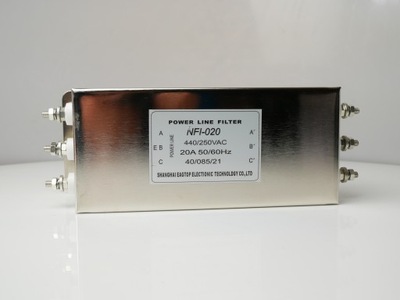 Filtr zasilania wejściowy do falownika LG/LS 5,5kW 7,5kW 20A NFI-020