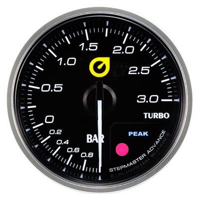 INDIKATORIUS NEW AUTO GAUGE BOOST TURBO ĮKROVIMAS 52MM 