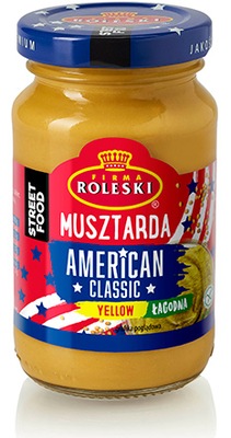 ROLESKI musztarda AMERICAN CLASSIC YELLOW 200g