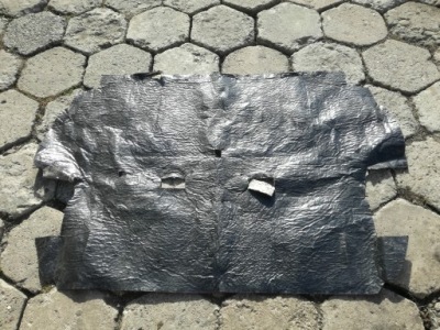 Шумоізоляція багажника mercedes w123 sedan фото №1