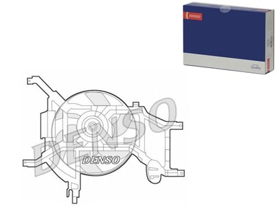 Вентилятор радиатора dacia logan logan express log фото №1