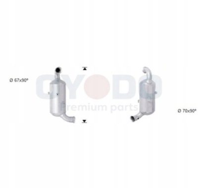 Oyodo 20n0007-oyo фільтр сажі / фільтр часток твердих, система випускний фото №1