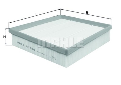 Фільтр повітря knecht lx 4065 lx4065 фото №1