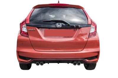 HONDA JAZZ IV 2017-2020 ДИФУЗОР НАКЛАДКА БАМПЕРА ЗАД фото