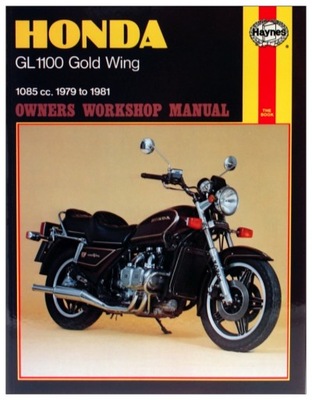 HONDA GOLDWING GL 1100 (1979-1981) MANUAL REPARACIÓN HAYNES 24H  