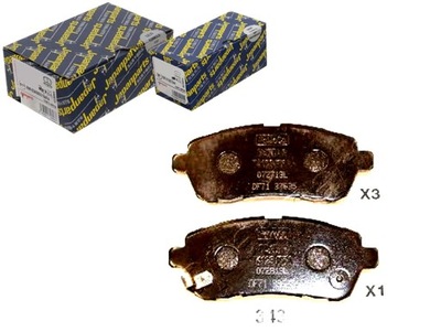 JAPANPARTS KOMPLEKTAS TRINKELIŲ STABDŽIŲ JAP, PA-343 