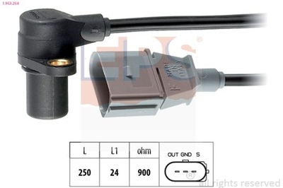 SENSOR POSICIÓN DE EJE CIGÜEÑAL VW GOLF 2,0 04- 1-953-254  