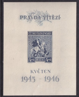 CZECHOSŁOWACJA ** Mi bl. 8 I