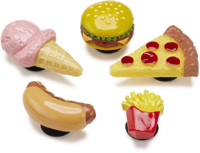 Przypinki Crocs Jibbitz Piny Do Butów Mini Food