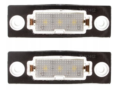 LED (СВЕТОДИОД ) ПОДСВЕТКА НОМЕРА DO VW PASSAT B5 B6 T5 TOURAN CADDY