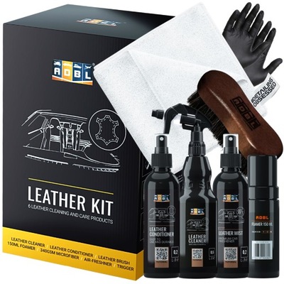 ADBL Leather Kit prof zestaw do czyszczenia skóry