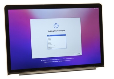 Matryca A1398 2015 Macbook Pro 15 klapa