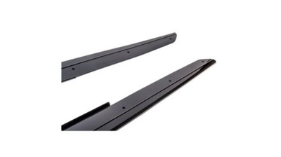 Накладки pod пороги bmw f10 f11 09-16 глянцевый black фото №1