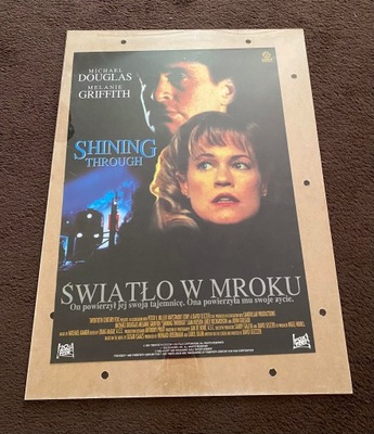 PLAKAT FILMOWY- ŚWIATŁO W MROKU