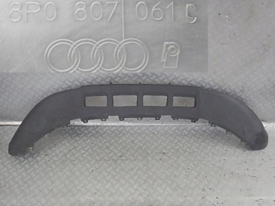 Audi a3 8p захист pod бампер перед спойлер фото №1