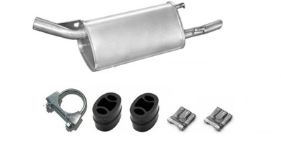 SILENCER END 17.290 OPEL CORSA B + SET ASSEMBLY  