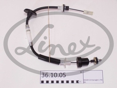 CABLE CONJUNTO DE EMBRAGUE ROVER 25/200/400 36.10.05 LINEX CABLES LINEX 36.10.05  