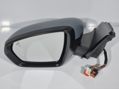 Зеркало левая peugeot 3008 ii 5008 ii asyst 17 pin фото №1