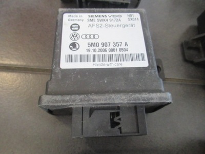 Блок керування модуль світла afs vw audi skoda 5m0907357a фото №1