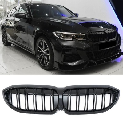 GROTELĖS (NERKI) BMW G20 G21 19- BLACK GLOSSY 