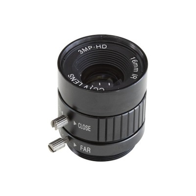 CS2316ZM02 - Obiektyw 16mm CS-Mount do kamery Raspberry Pi HQ