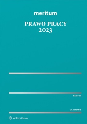 Meritum Prawo pracy 2023 Kazimierz Jaśkowski
