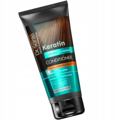 DR SANTE ODŻYWKA KERATIN Z KERATYNĄ ARGANINĄ 200ml