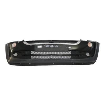 Mini cooper r50 r52 бампер передний schwarz 2 чёрный - 668 фото №1